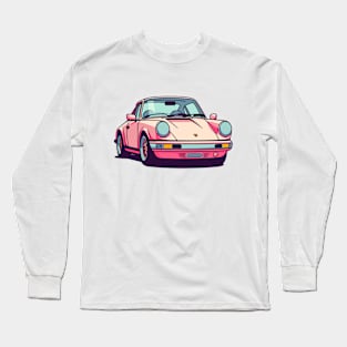 pink porsche Long Sleeve T-Shirt